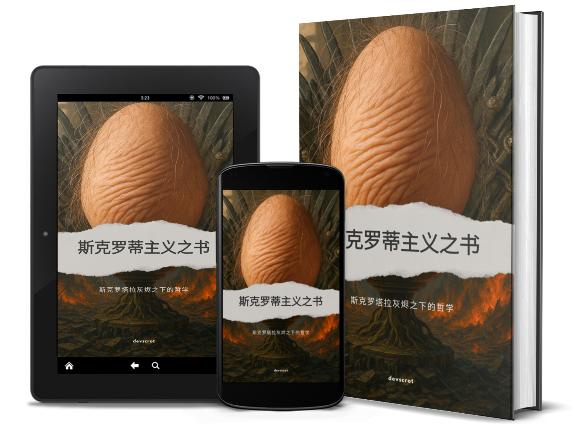 scrotiegg 首部书籍封面
